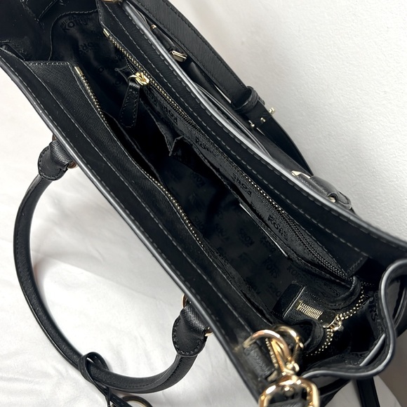 Michael Kors Black Shoulder Tote Bag | Removable Crossbody Strap - Picture 7 of 9